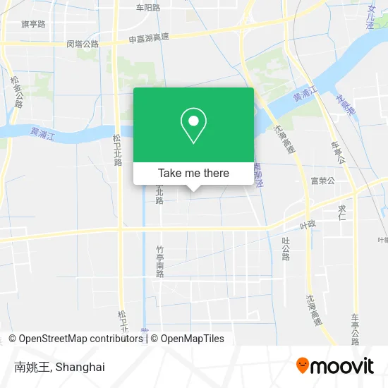 南姚王 map
