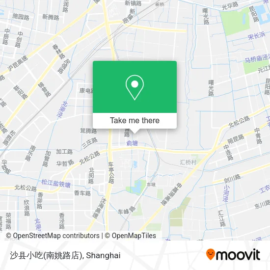 沙县小吃(南姚路店) map