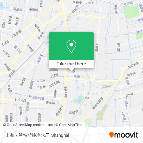 上海卡兰特斯纯净水厂 map