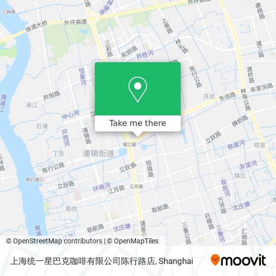上海统一星巴克咖啡有限公司陈行路店 map