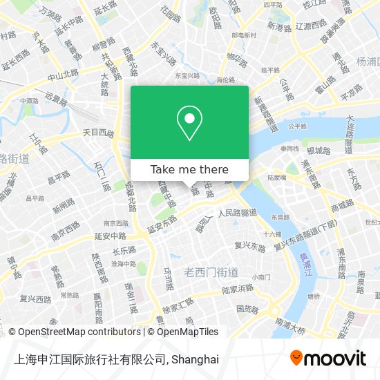 上海申江国际旅行社有限公司 map