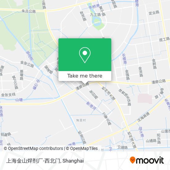 上海金山焊剂厂-西北门 map