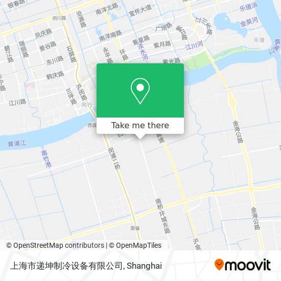 上海市递坤制冷设备有限公司 map