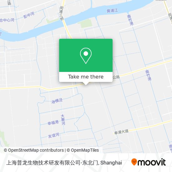上海普龙生物技术研发有限公司-东北门 map