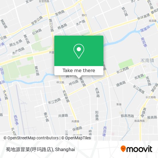 蜀地源冒菜(呼玛路店) map