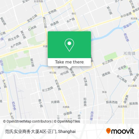 范氏实业商务大厦A区-正门 map