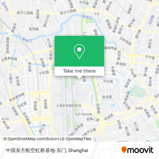 中国东方航空虹桥基地-东门 map