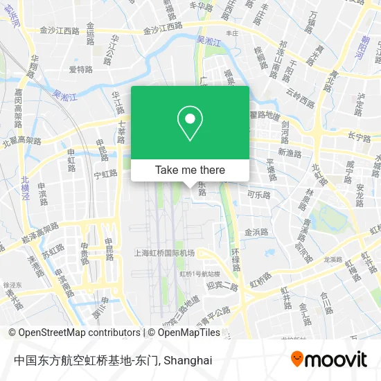 中国东方航空虹桥基地-东门 map