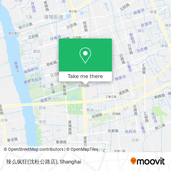 辣么疯狂(沈杜公路店) map