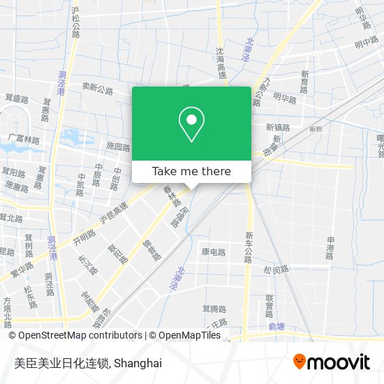 美臣美业日化连锁 map