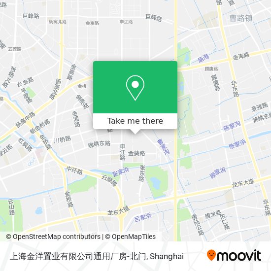 上海金洋置业有限公司通用厂房-北门 map
