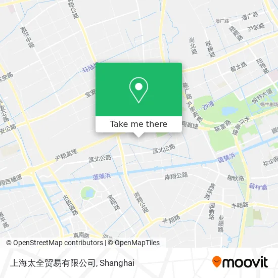 上海太全贸易有限公司 map