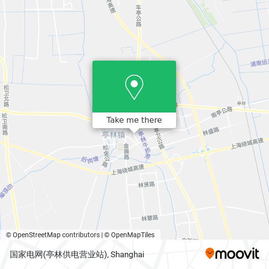 国家电网(亭林供电营业站) map