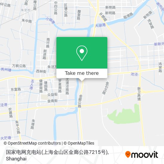 国家电网充电站(上海金山区金廊公路7215号) map