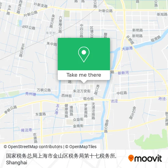 国家税务总局上海市金山区税务局第十七税务所 map