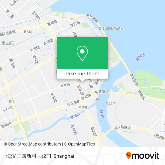 海滨三四新村-西2门 map