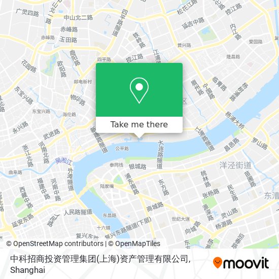 中科招商投资管理集团(上海)资产管理有限公司 map