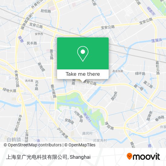 上海皇广光电科技有限公司 map