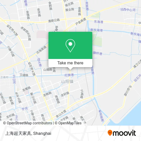 上海超天家具 map