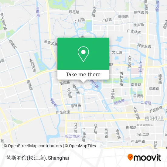 芭斯罗缤(松江店) map