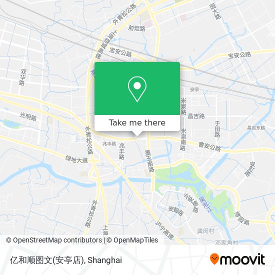 亿和顺图文(安亭店) map