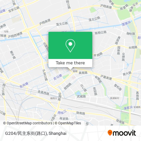 G204/民主东街(路口) map