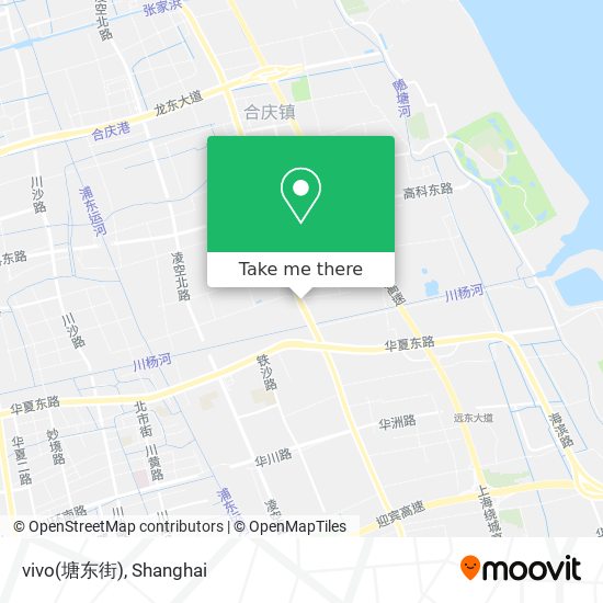 vivo(塘东街) map