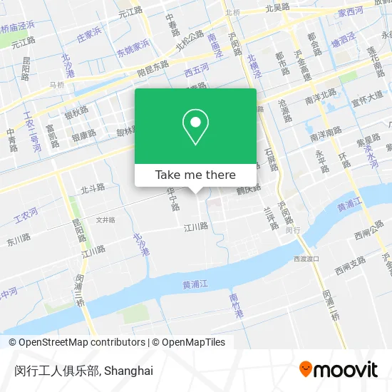 闵行工人俱乐部 map