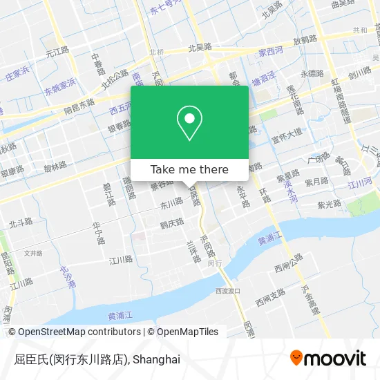 屈臣氏(闵行东川路店) map
