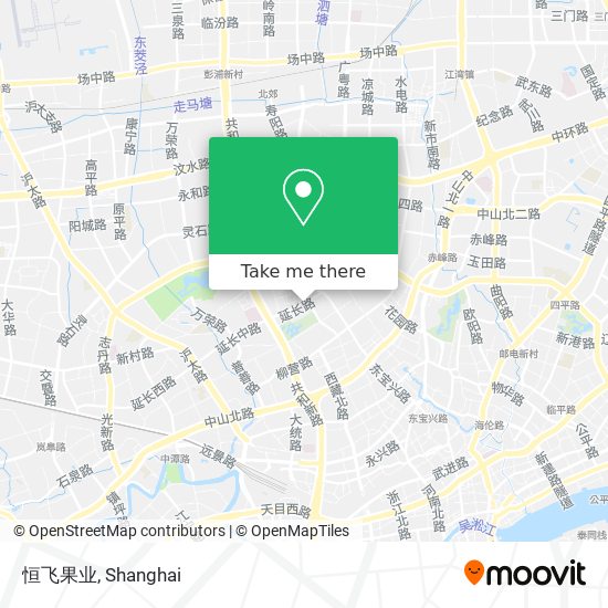 恒飞果业 map