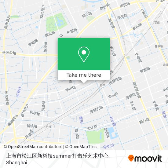 上海市松江区新桥镇summer打击乐艺术中心 map