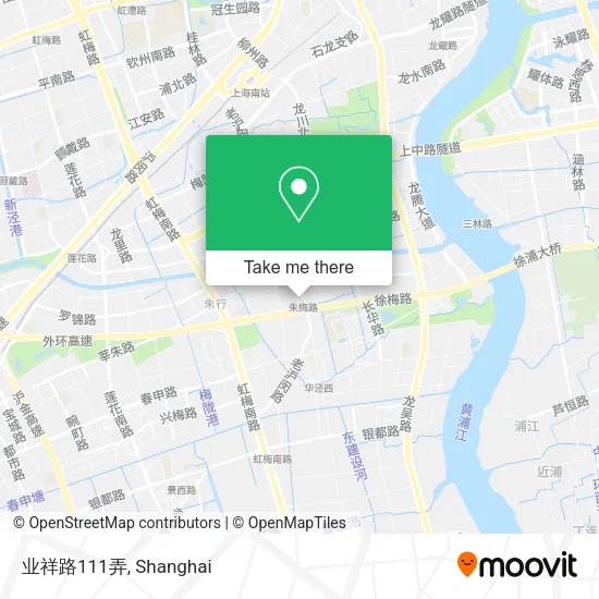 业祥路111弄 map