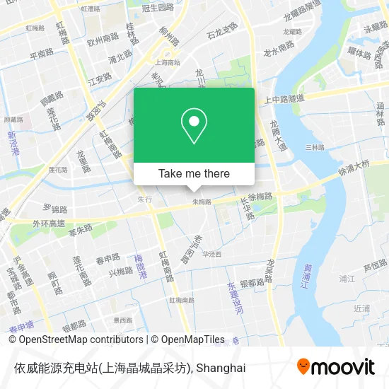 依威能源充电站(上海晶城晶采坊) map