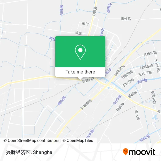 兴腾经济区 map