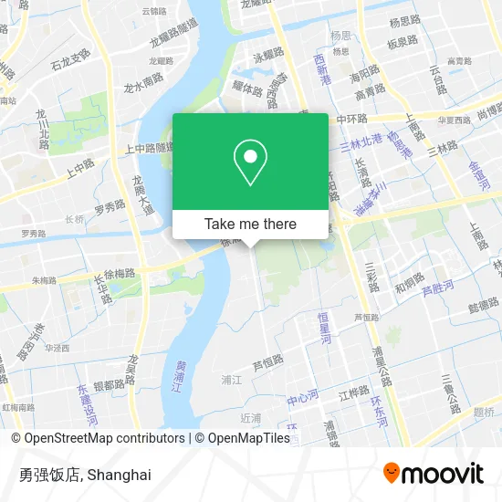 勇强饭店 map