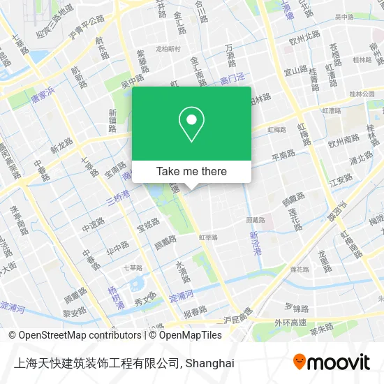 上海天快建筑装饰工程有限公司 map