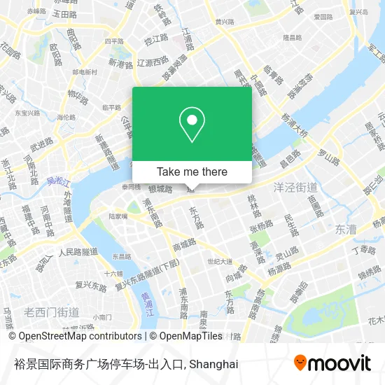 裕景国际商务广场停车场-出入口 map