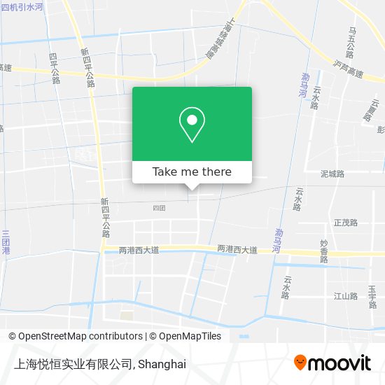 上海悦恒实业有限公司 map