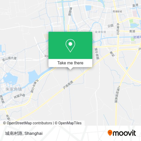 城南村路 map