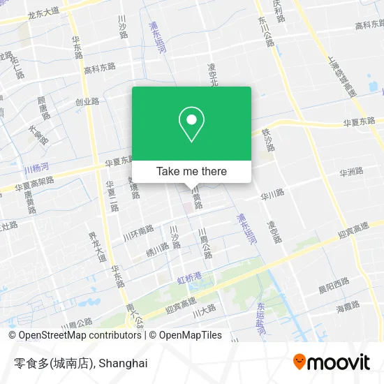零食多(城南店) map