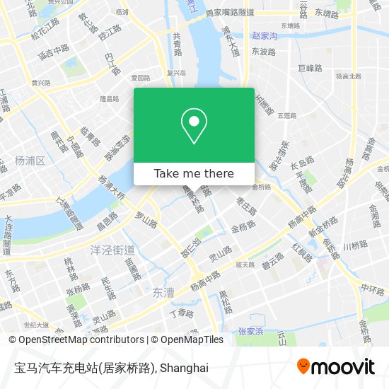 宝马汽车充电站(居家桥路) map