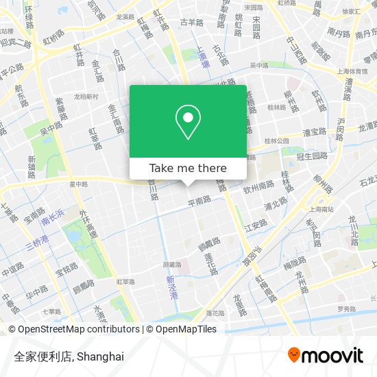 全家便利店 map