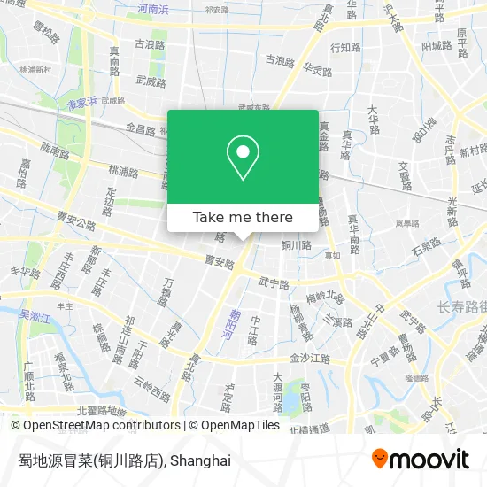 蜀地源冒菜(铜川路店) map