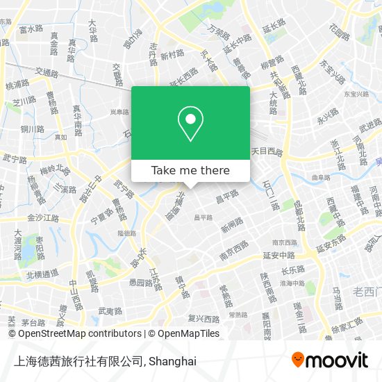 上海德茜旅行社有限公司 map