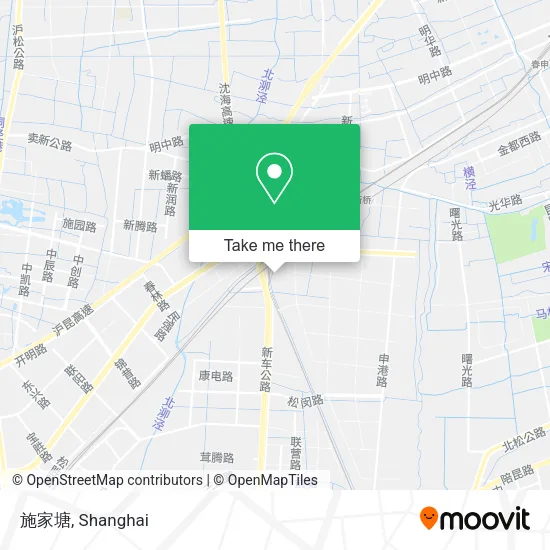 施家塘 map