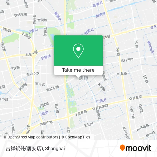 吉祥馄饨(唐安店) map
