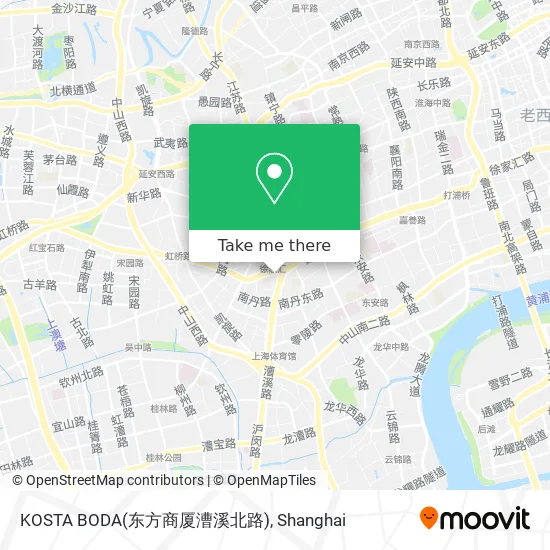KOSTA BODA(东方商厦漕溪北路) map