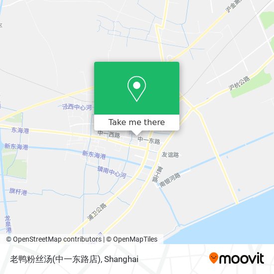 老鸭粉丝汤(中一东路店) map