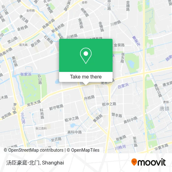 汤臣豪庭-北门 map