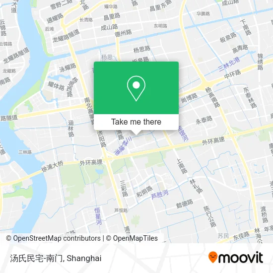 汤氏民宅-南门 map